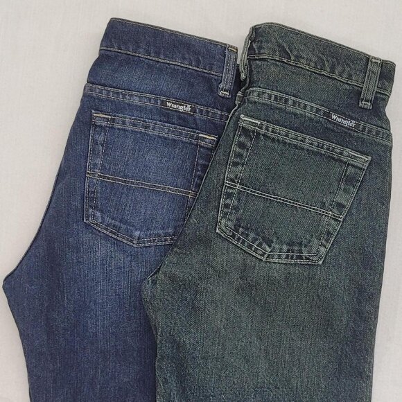 Wrangler Youth Jeans Bundle – Size 14 Slim & Slim Straight (NWT) - Picture 3 of 4
